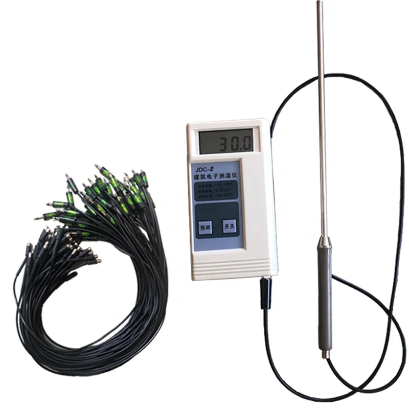 

Concrete Temperature Measuring Wire Package Thermometer Waterproof Embedded Line of Cement Temperature Measuring Line