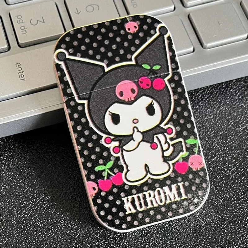 New cute cartoon helloKitty inflatable lighter wholesale windproof Kuromi Melody female boyfriend gift anime