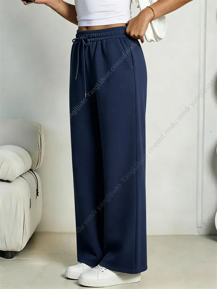 Blank Basics Pants Woman Straight Leg Trousers Aesthetic Fall Winter Street True To Size Clearance Sale Joggers women Sweatpants view 2