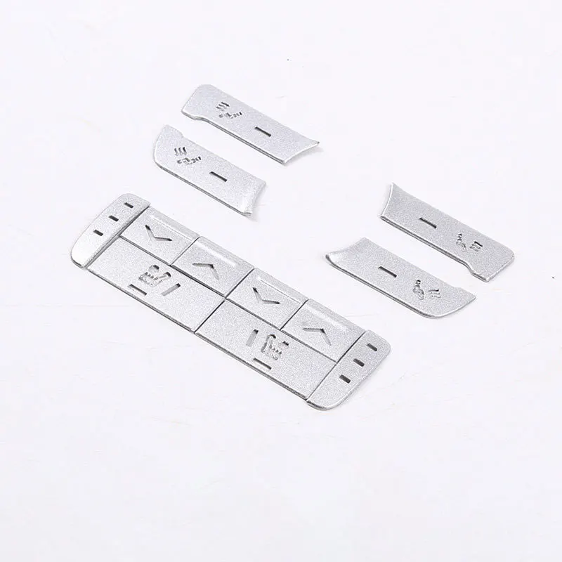 

Aluminum alloy Car Interior Modification Rear Seat Air Conditioning for Jaguar XJ XJL 2010-2019 Rear Air Vent Button Sticker