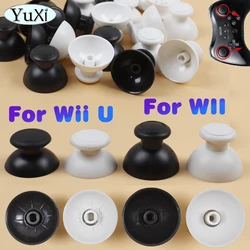2pcs For Wii U 3D Analog Joystick Grip Cap Buttons For Nintend WII WIIU Thumbstick Keys Gamepad Controller Replacement Parts