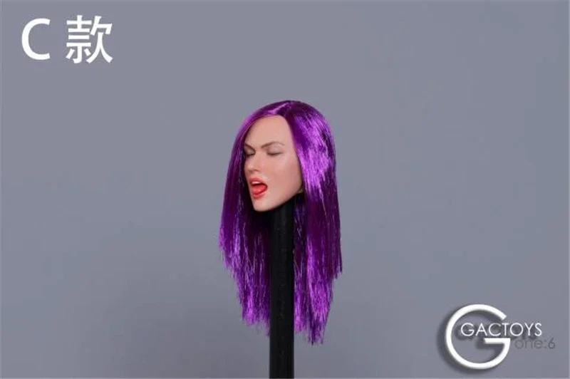 1/6 مثير اللسان التعبيرات رئيس نحت نموذج 1:6 فتاة رئيس نحت جينا Lollobrigida رئيس لعبة نحت GACTOYS GC025 #3