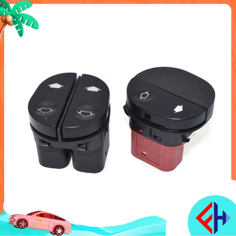 2Pcs Power Window Switch 96FG14529BC 96FG14529AC fit Ford Fusion KA Fiesta New