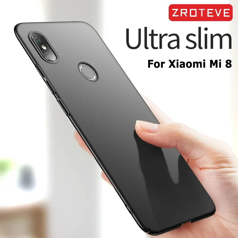 Etui na telefon Mi8 ZROTEVE Ultra Thin Hard PC Matte Cover dla Xiaomi Mi 8 Lite 9 9T Pro Xiomi Mi9 SE Mi9T Wstrząsoodporne etui na telefon