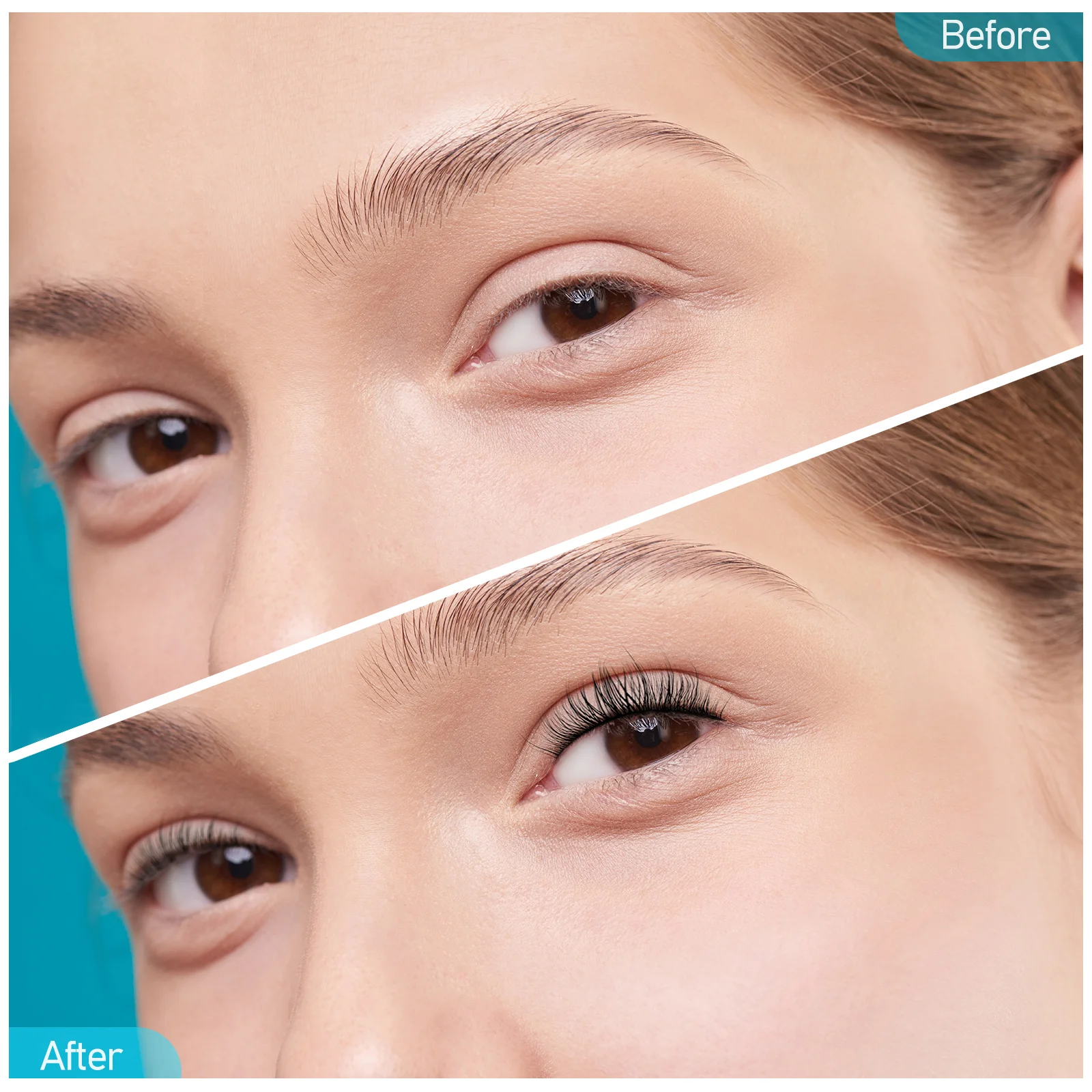 Cils courts naturels individuels pour femmes, accessoires de maquillage, cadeau de fête de mariage