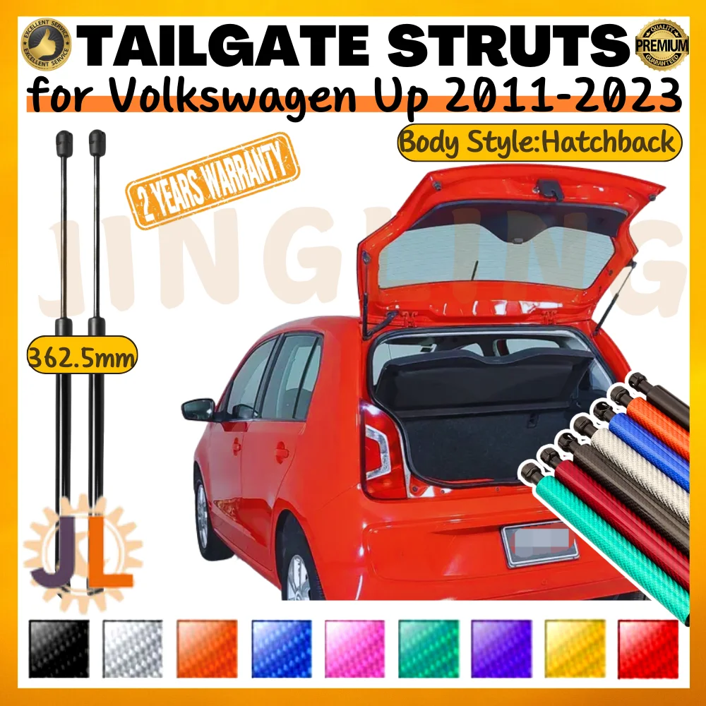 

Qty(2) Trunk Struts for Volkswagen Up Hatchback 2011-2023 for Skoda Citigo Rear Tailgate Lift Support Shocks Gas Springs Dampers