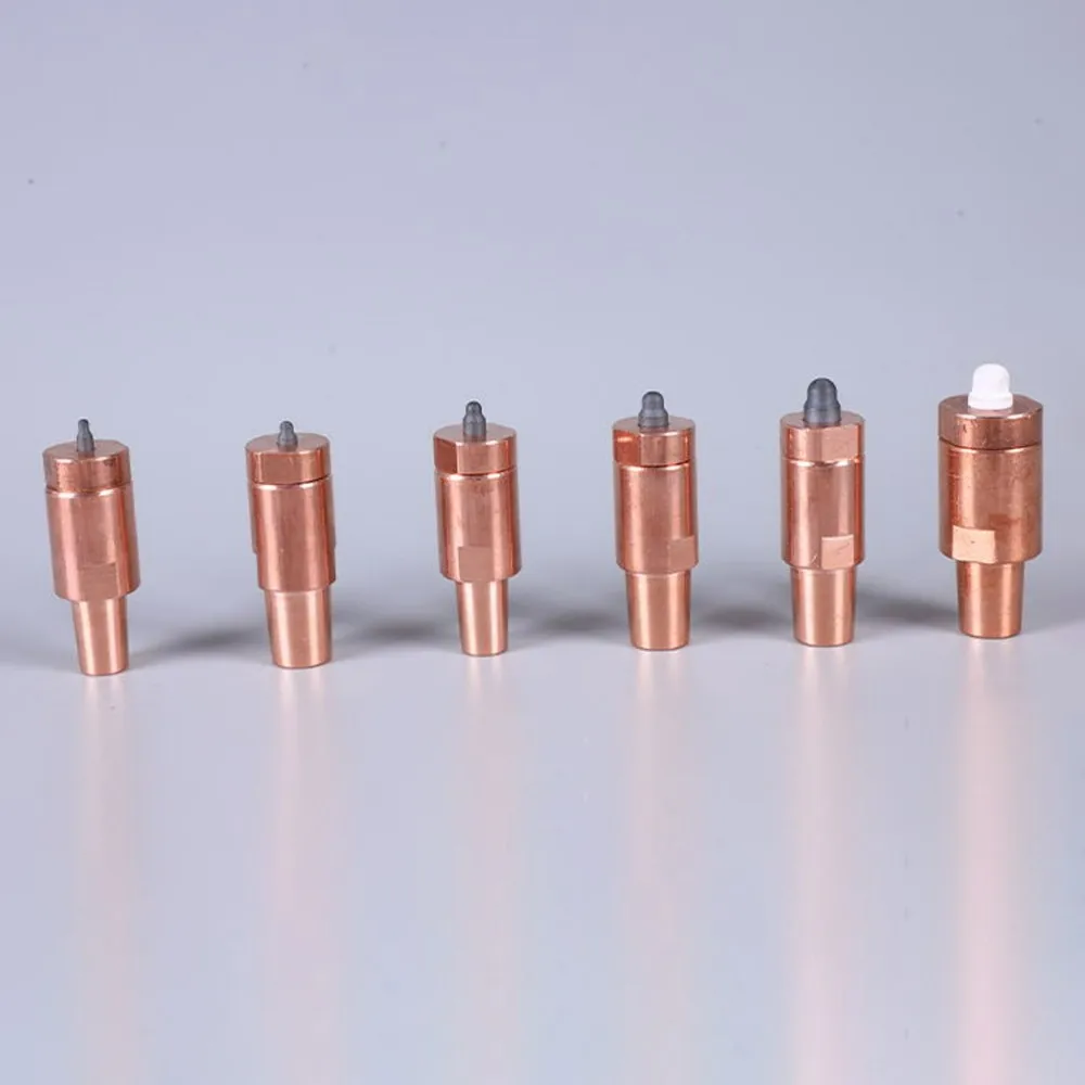 Spot Welding Machine Welding Chromium Zirconium Copper Electrode Cap Ceramic Positioning Core M6 M8 M10 M12