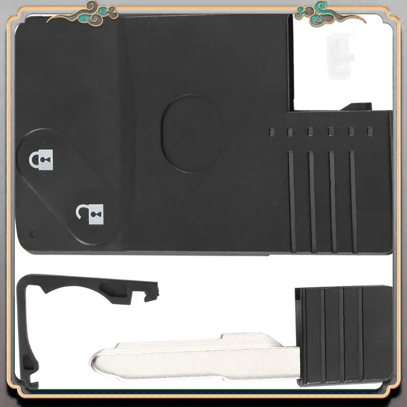 

Reliable-2 Button Smart Card Remote Key Shell Case For Mazda 5 6 CX-7 CX-9 RX8 Miata