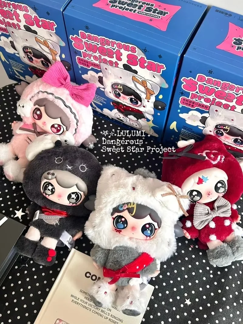 

Genuine Lulumi Dangerous Sweet Star Plan Blind Box Plush Cute Doll Bag Keychain Pendant Trend Ornament For Valentine'S Day Girls