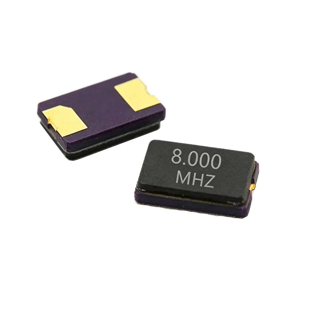 10PCS 5032  2PIN Passive SMD Crystal OscillatorQuartz 8Mhz 9.84375Mhz 10Mhz 11.0592Mhz 12Mhz 13.56Mhz 16Mhz 20Mhz 40Mhz