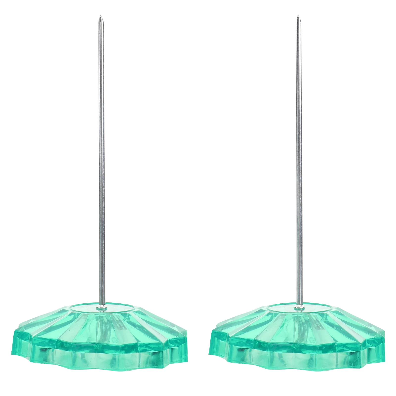

2Pcs Receipt Spike AntiSlip Restaurant Check Holder Memo Note Folder Office Paper Thick Rod Sturdy Base