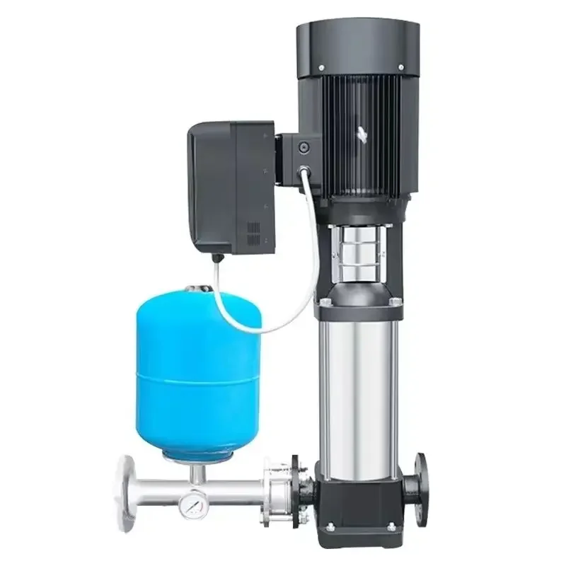 

Vertical frequency conversion booster pump