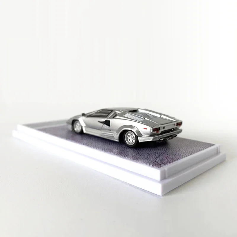 Fein klassisch 1:64 Modell auto lp5000 Legierung Druckguss Sport fahrzeug Sammlung-Silber