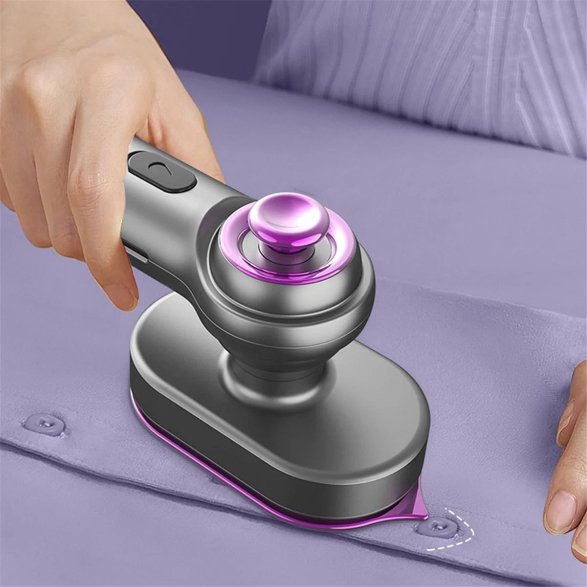 BISM ポータブルハンドヘルド吊りアイロン機ミニ電気アイロン家庭用旅行ドライおよびウェットアイロン機米国プラグ