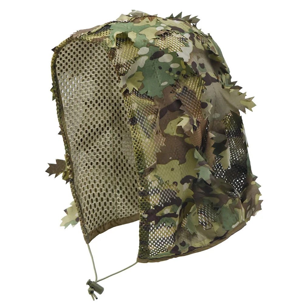 Tactical Leaf Disguised Cloak Hunting Clothes Mesh Aldult Breathable Ghillie Suit CS Shooting Suit Outdoor Hunting Equipment image 3