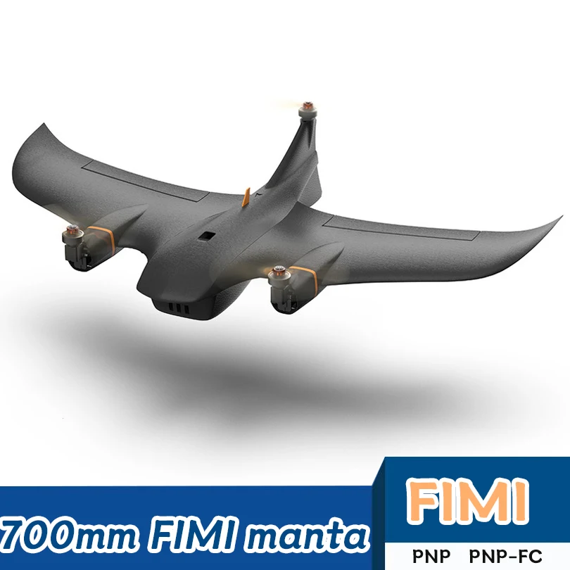 FIMI Manta VTOL Fixed wing Tiltrotor vertical takeoff and landing design 500g Compact and portable with modular quick-detach