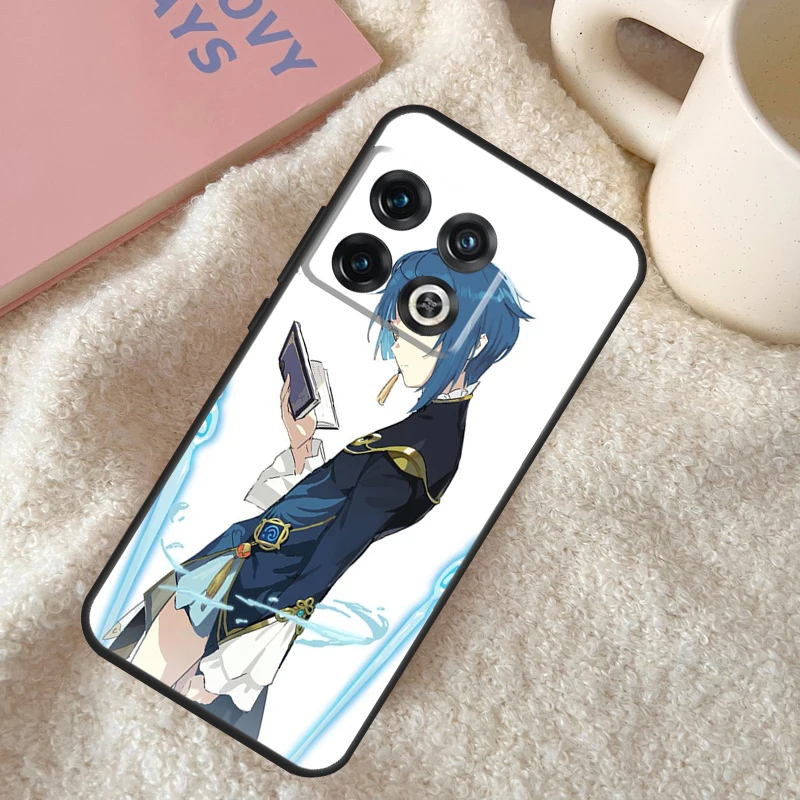 Genshin Impact Xingqiu Case For OnePlus Nord N10 N20 N100 N200 CE 2 Lite OnePlus Ace 8T 9R 10T 9RT 9 11 10 Pro Cover