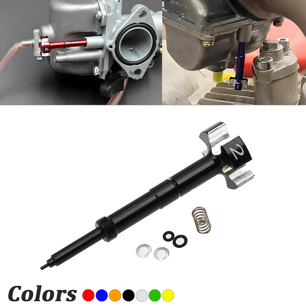 

Carburetor Adjustable Air Fuel Mixture Screw For KTM EXC MXC Honda CRF TRX Suzuki RMZ Yamaha YZF YFZ Kawasaki KLX KXF KX 250 450