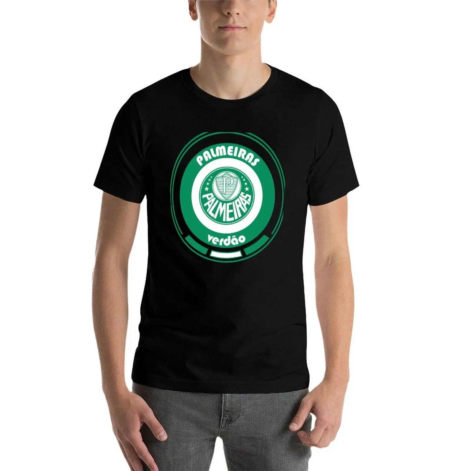 

Serie A - Team Palmeiras T-Shirt man t shirt cotton high quality t shirt custom print T-Shirt