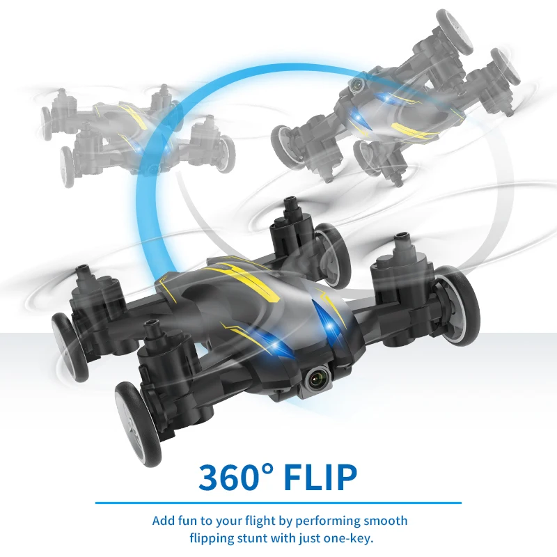 Mini importateur JJRC avec caméra haute définition 8K, air débar, double mode, WiFi, transmission d'images en temps réel, contrôle de la pression atmosphérique et de l'altitude