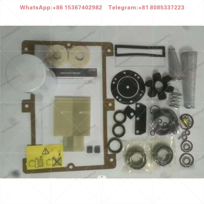 Vacuum Pump Repair Parts RV3 RV5 RV8 RV12 nXDS6i 10i 15i 20i E2M18 E2M28 E2M40 E2M80 E2M175 E2M275 Maintenance Replacement