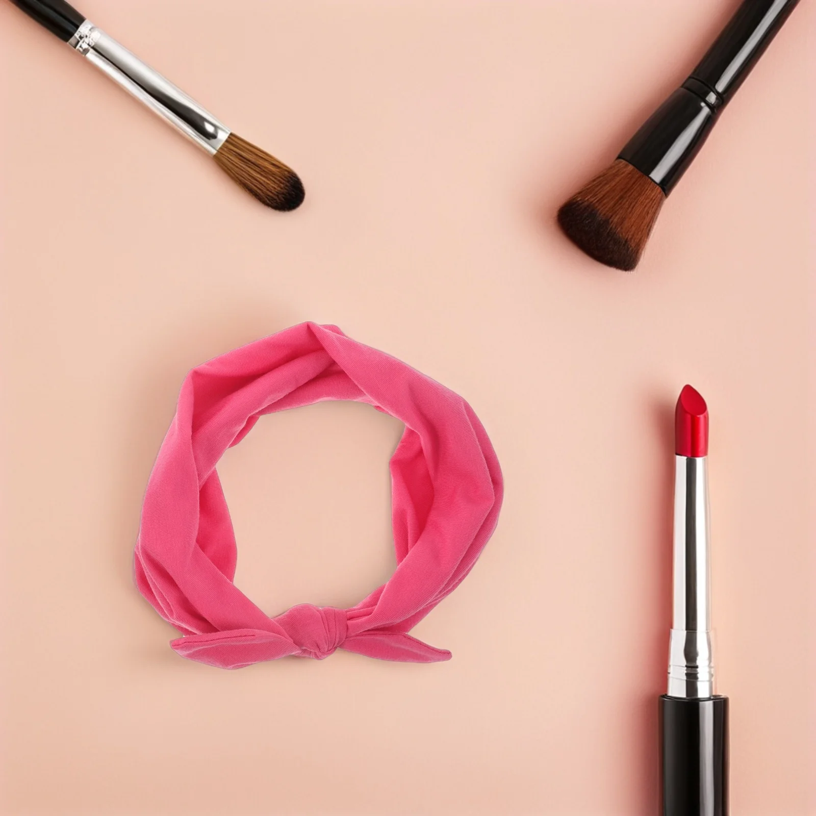 

6Pcs Wide Headbands for Women Non Slip Bandana Cute Bow Headwraps Knotted Yoga Sports Exercise Sweatbands Headband Women Sport