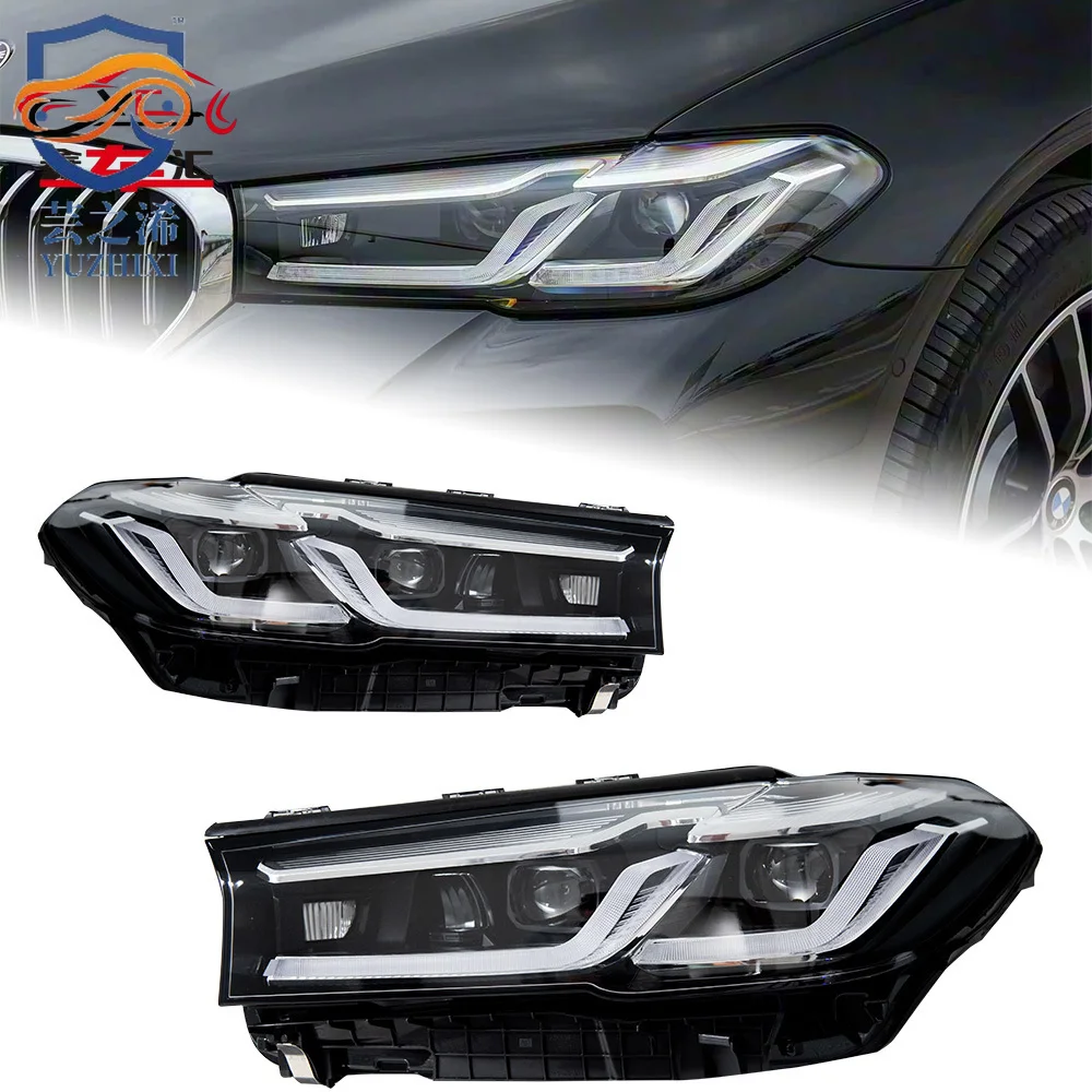 

Car Styling Head Lamp for 5 Series G30 G38 Headlights 2018-2022 Headlight LED DRL Signal Projector Lens Automotive Accessories