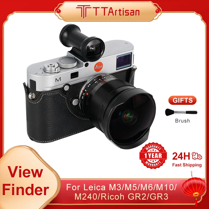 

TTartisan 11mm View Finder Viewfinder for Leica M3 M5 M6 M10 M240 Ricoh GR2 GR3 UNIVERSAL