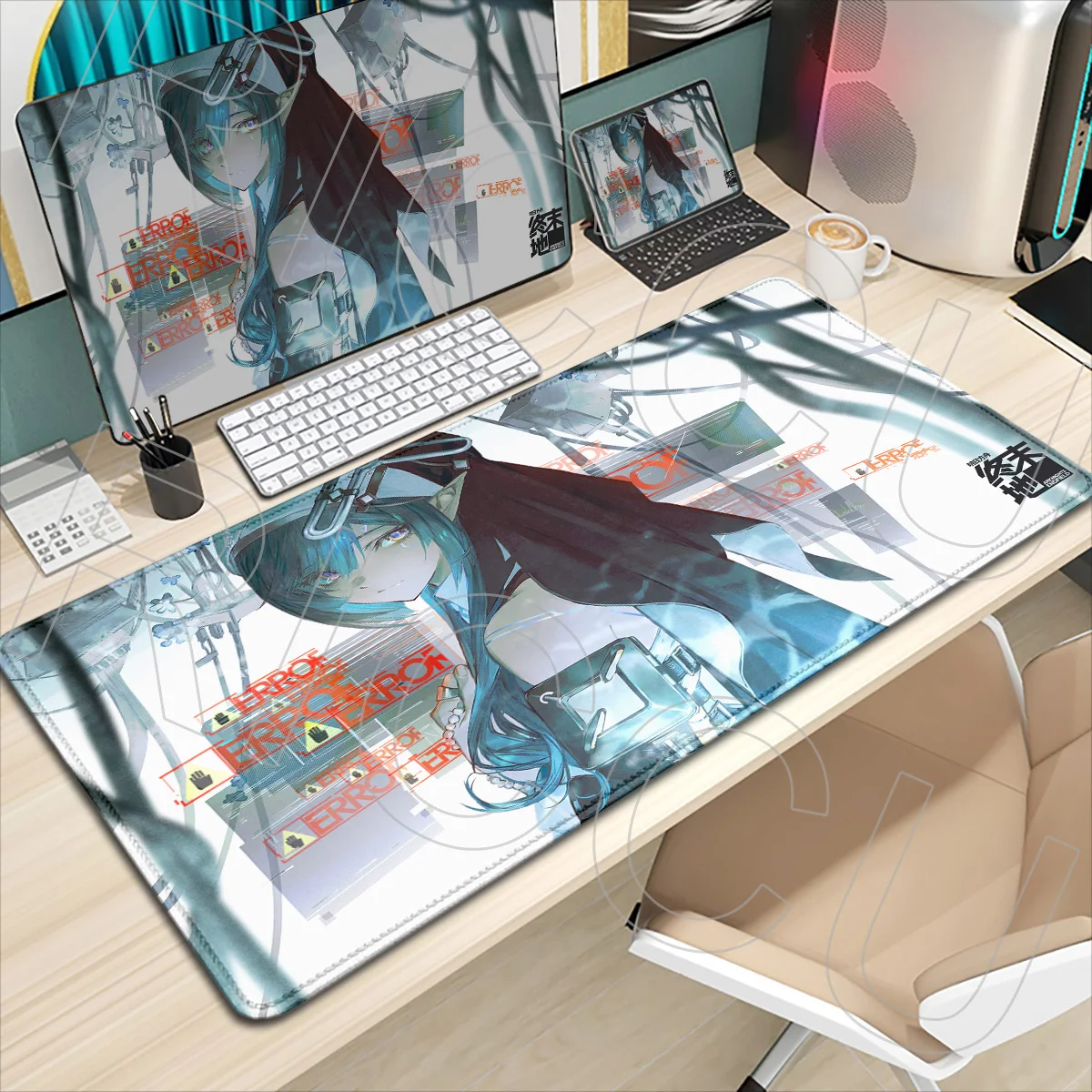 HD XXL Game Arknights Endfield Xaihi quick response Mouse Pad Rug Non-slip Rubber Gamer Computer Mats Desk mat Laptop Office pad