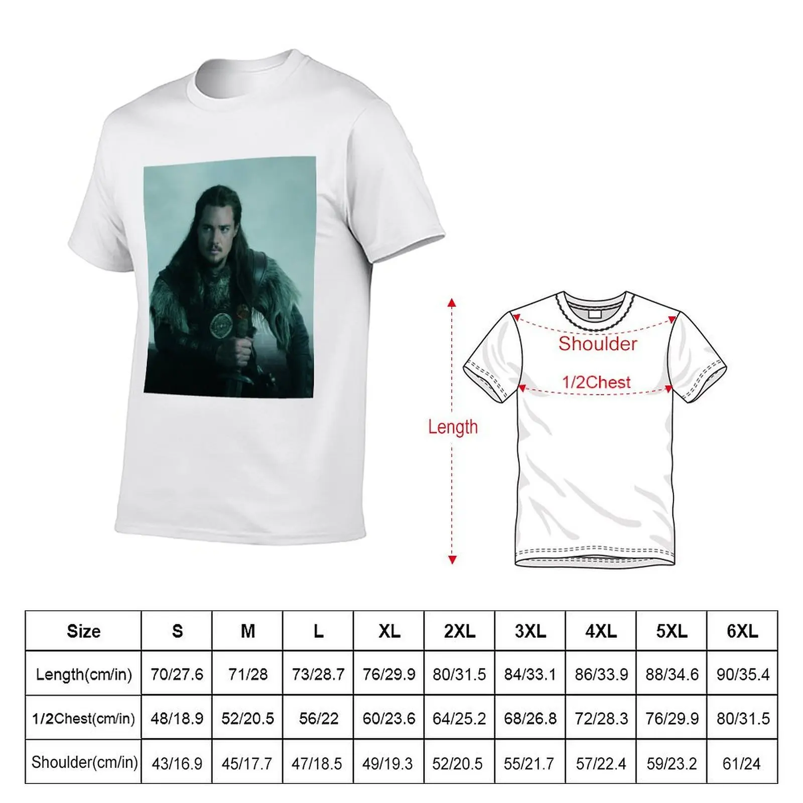 Uhtred of The Last Kingdom T-Shirt shirts graphic tees luxury designer plain black t shirts men