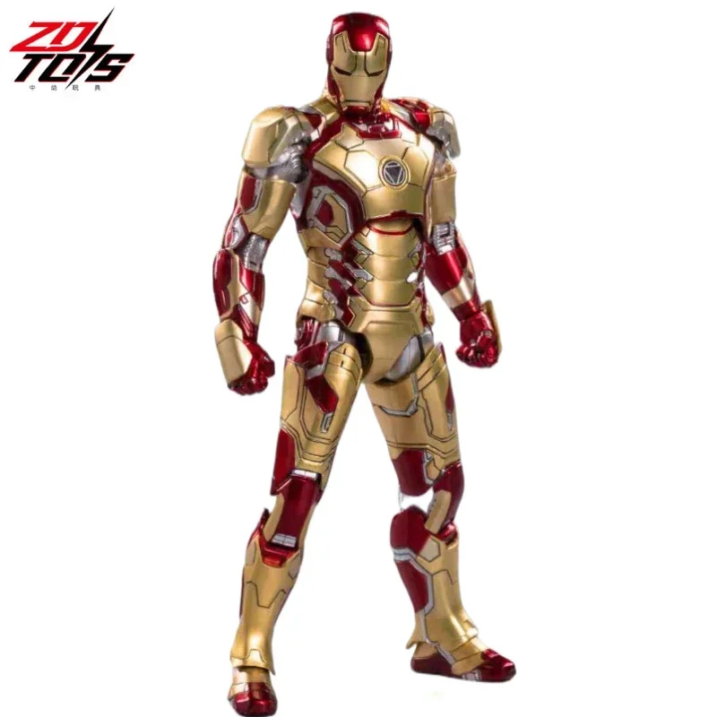 

Original ZD Toys Marvel Genuine License Iron Man MK42 Action Figures Toys Gifts Models Collection