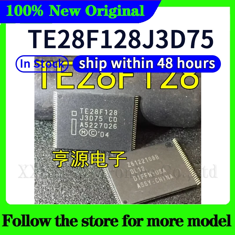 JS28F128J3F75A JS28F128J3D75 JS28F128J3F75 JS28F128M29EWL JS28F128M29EWH TE28F128J3D75 TE28F128J3C150 คุณภาพสูงใหม่