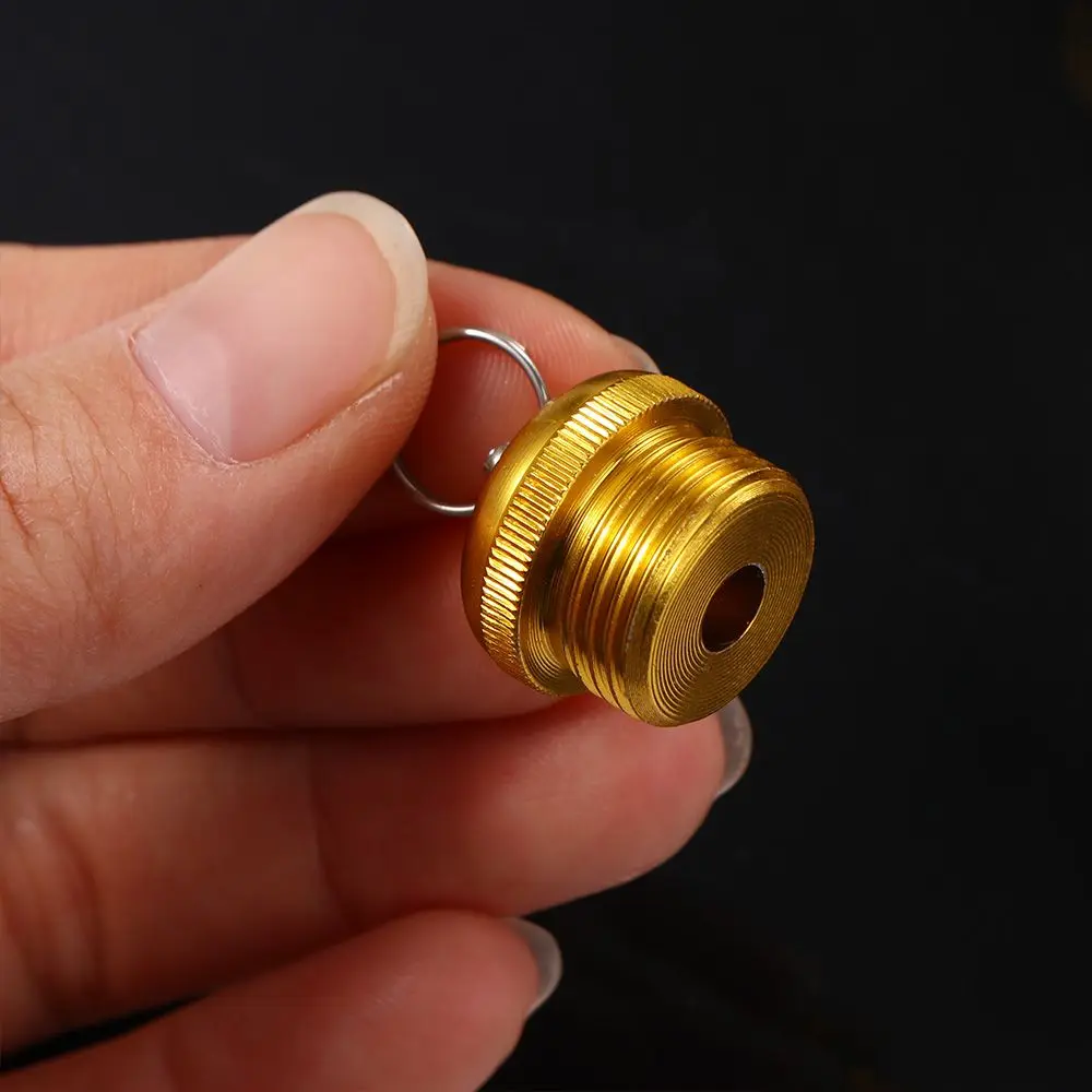 

Tackle Gold Fishing Rod Cover Fishing Pole Metal Pole Butt Caps Fishing Rod Rear Plug Rod Stopper Screw Rod Bottom Protector