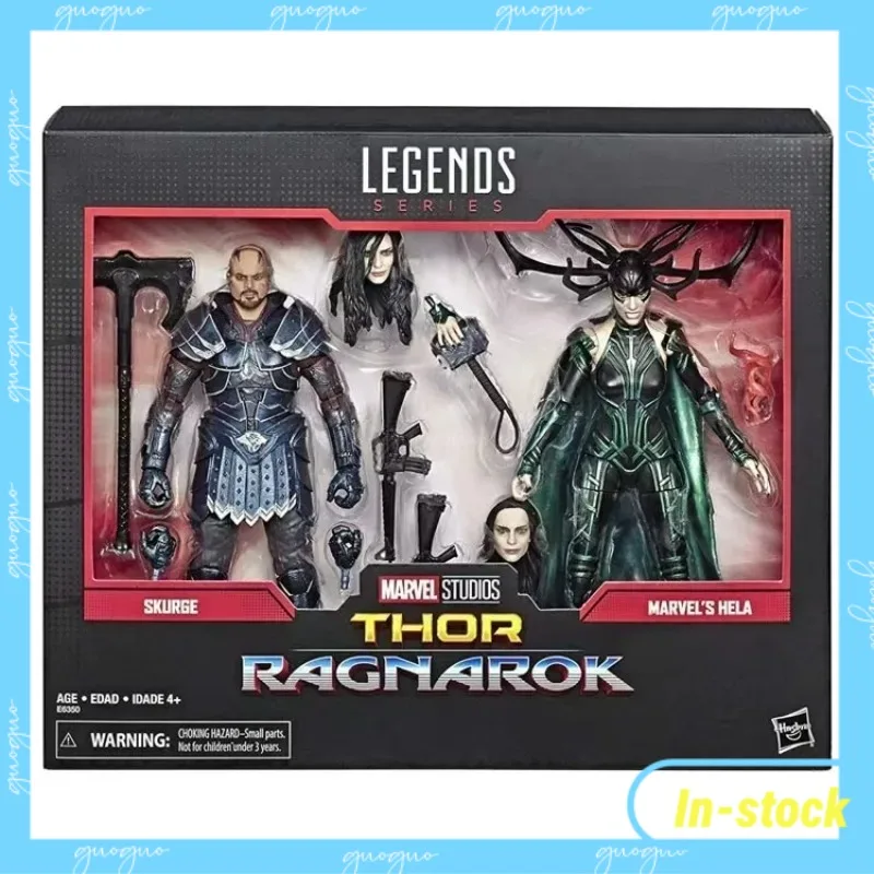 【In-stock】Hasbro Marvel Legends Skurge and Hela Death Action Figure Toy Collectible Model Gift