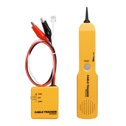 New Tracker Diagnose Tone Finder Telephone Wire Cable Tester Toner Tracer inder Detector Networking Tools