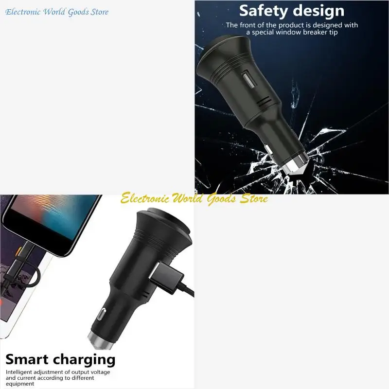 

A3PD CSR4.2 Bluetooth-совместимого на серийно-транспортное зарядное устройство двойное USB-порт с разбитой окном функцией