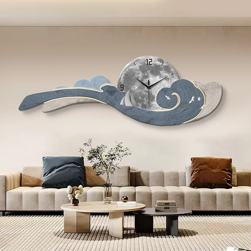 

Nordic Minimalist Wall Clocks Living Room Led Digital Luxury Art Mural Wall Watch Design Silent Relogio De Parede Home Decor