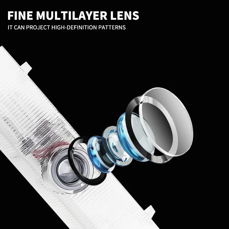 2 قطعة باب السيارة ترحيب كشاف ضوئي شعار مصباح لنيسان Teana ألتيما كوبيه سيدان ماكسيما أمادار تيتان كويست أرمادا #4