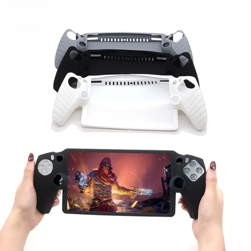 

New For PS Portal Silicone Case Full Cover Anti-fall Anti-scratch All-Round Protection Non-Slip Grip Durable Soft Shell Skin