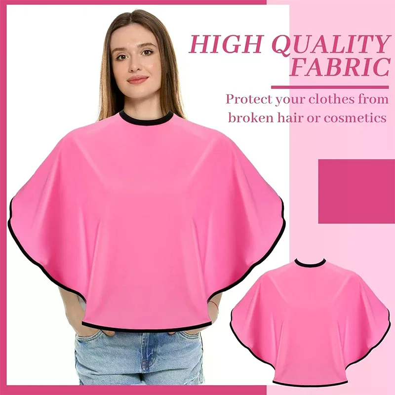 Barber Hair Cutting Cape Reusable Waterproof Hair Dye Shawl Hairdressing Coloring Apron Salon Hair Styling Tool Protector Cloth