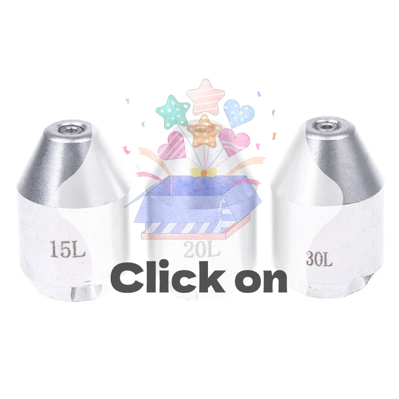 1/4인치 하수구 제터 노즐 키트 스테인리스 스틸 제트 노즐 고압 세척기 액세서리 5000 PSI 하수구 제터 노즐