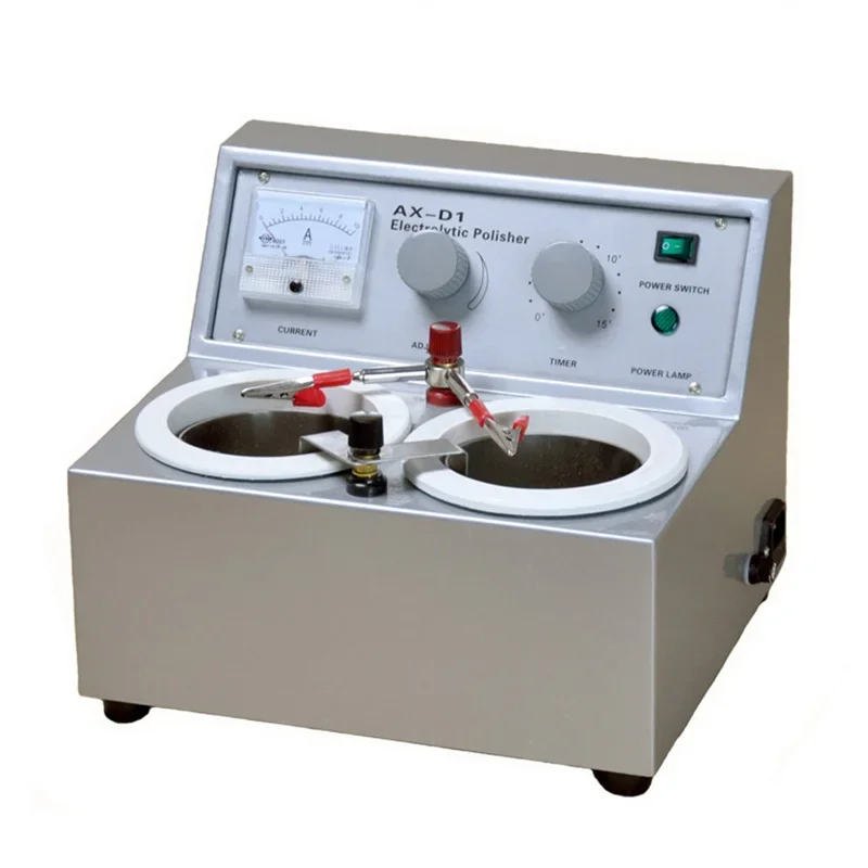 Lab Electrolytic Polisher With Two Water Bath Equipment