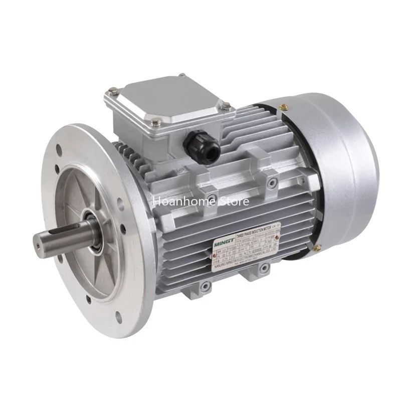 0.37 to 3kw Three-Phase Asynchronous Motor Reducer Motor Aluminum Shell Motor with Power Head