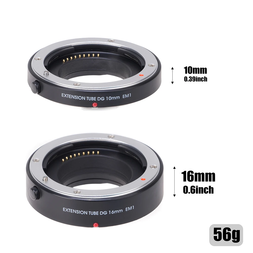 FOTGA AF Lấy Nét Tự Động Ống Macro EM1 DG Bộ 10Mm + 16Mm Cho M EF-M Gắn Máy Ảnh máy Ảnh DSLR