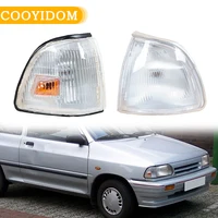 Luz de esquina lateral delantera de coche para KIA Pride 2000 2001 2002 2003 2004 luz indicadora de parachoques carcasa faro de señal de giro