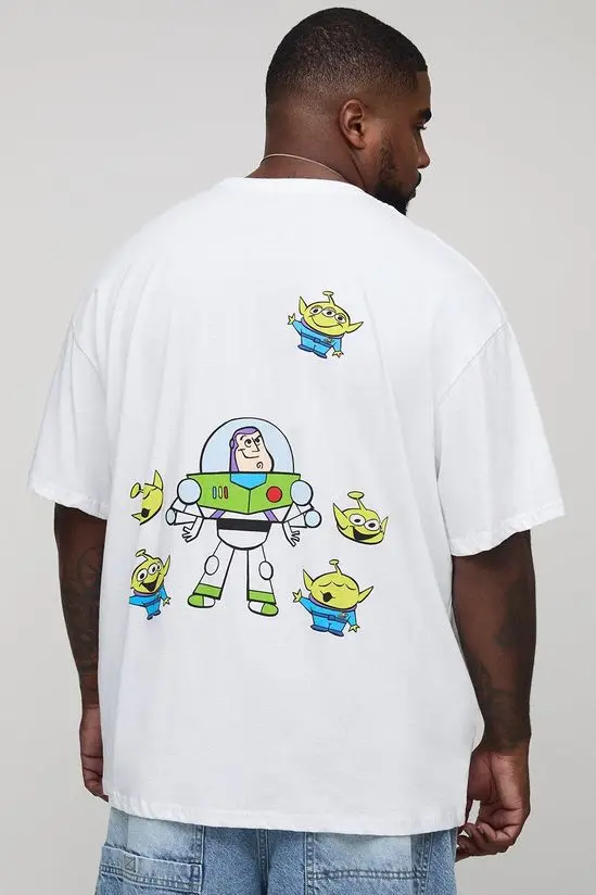 

Toy Story Cartoon Graphic Printing Summer Autumn Winter Cotton Men's and Women's T-Shirts Short Sleeves Luxury Outdoor Sports