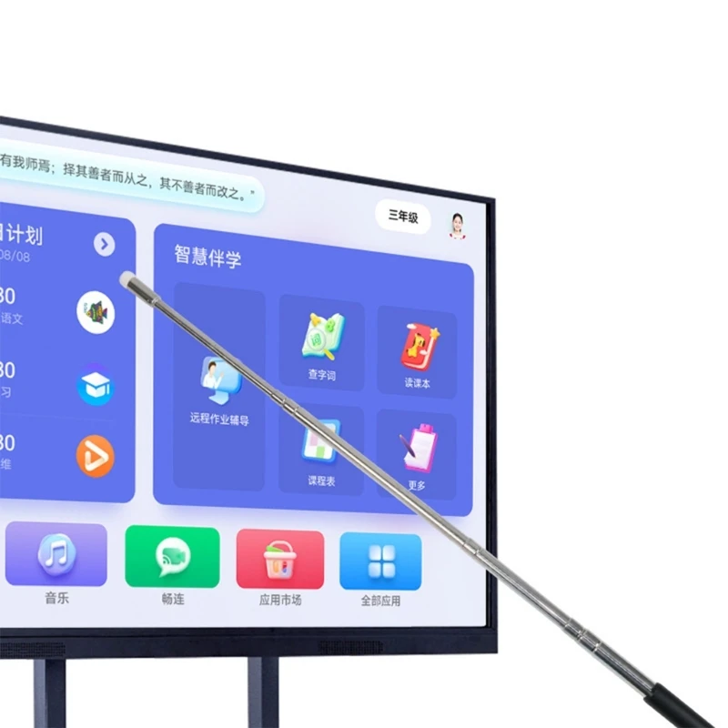 Mini Retractable Classroom Pointer for School, Telescopic Teachers Pointer Extendable Hand Pointers Finger Pointer Stick