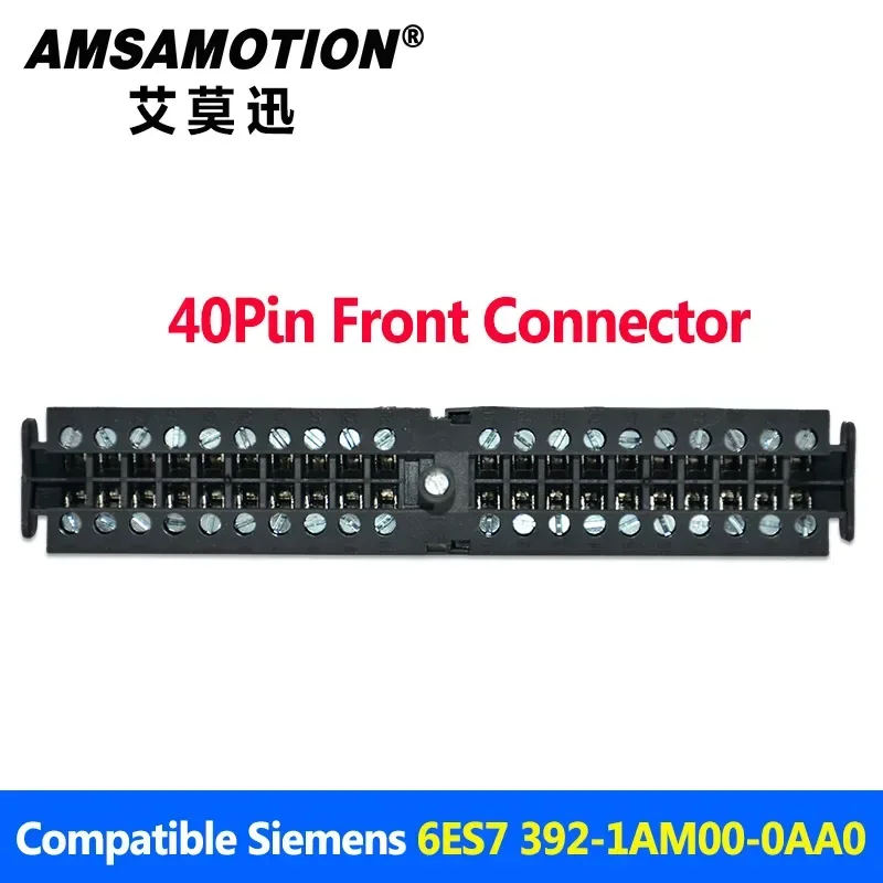 

1AM00 1AJ00 Подходит для Siemens S7-300, 40 контактов, 20-контактный передний разъем 6ES7 392-1AM00-0AA0