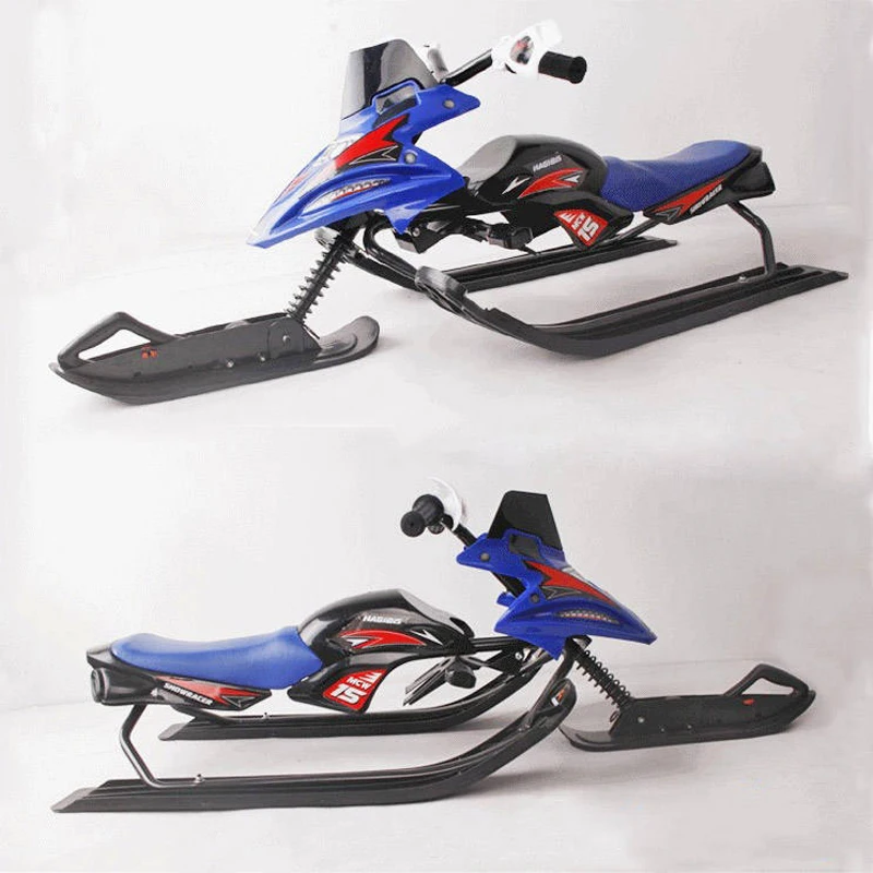 Luge de scooter de neige pour enfants, ski, moto, parc d'attractions, zone de jeu, vélo, traîneau à neige, équipement de divertissement en plein air, hiver