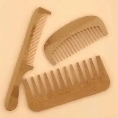 

3 шт. бамбуковые расчески портативные многоцелевые парикмахерские расчески для дома парикмахерские укладки легкий прочный дом